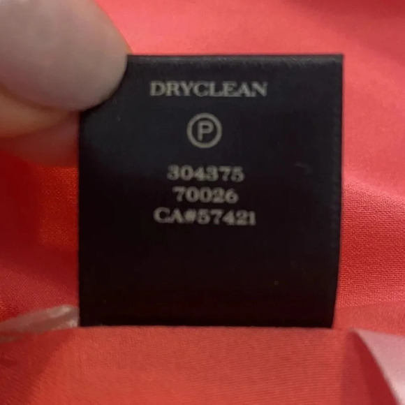 Ann Taylor Pink White Polka Dot Flat Front‎ Pencil Skirt Womens Size 2 (835) - Picture 6 of 6